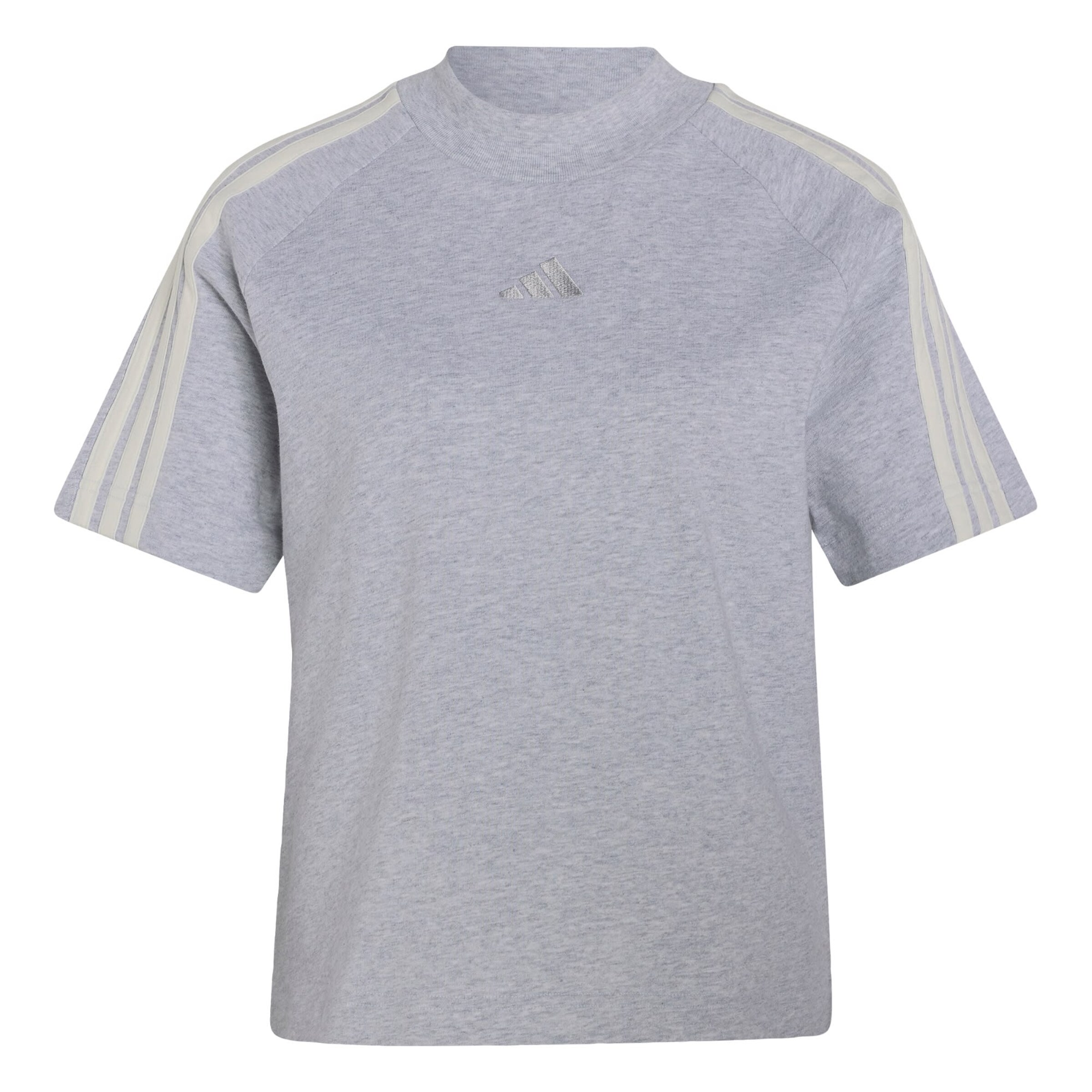 ADIDAS SPORTSWEAR T-shirt fonctionnel en XXS en gris clair / argent / blanc cassé, Vue avec produit