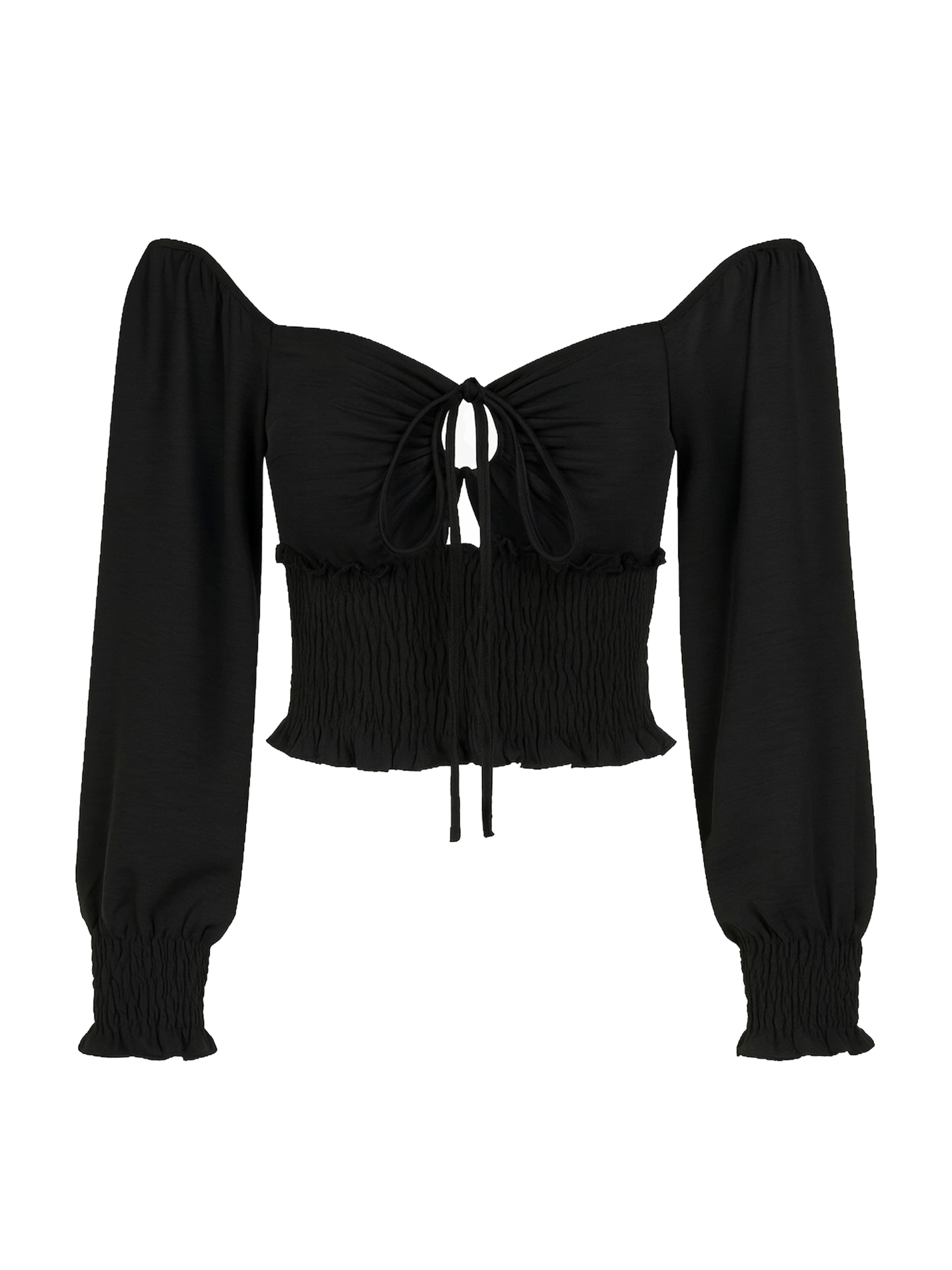 Chemisier Elara en noir : devant