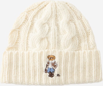 Berretto di Polo Ralph Lauren in beige: frontale