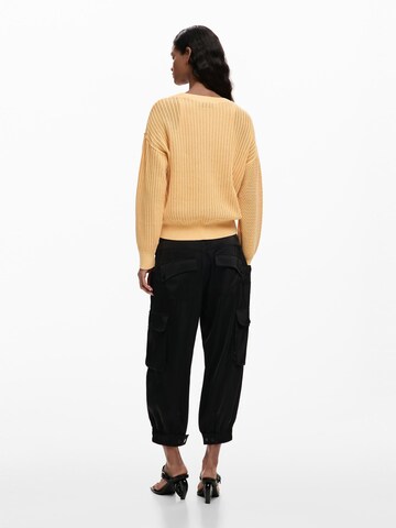 Desigual Pulóver - sárga