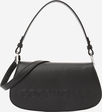Sac bandoulière 'MYRTHA' Coccinelle en noir : devant