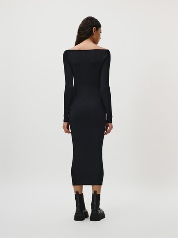 Rochie tricotat 'Farine' de la LeGer by Lena Gercke pe negru