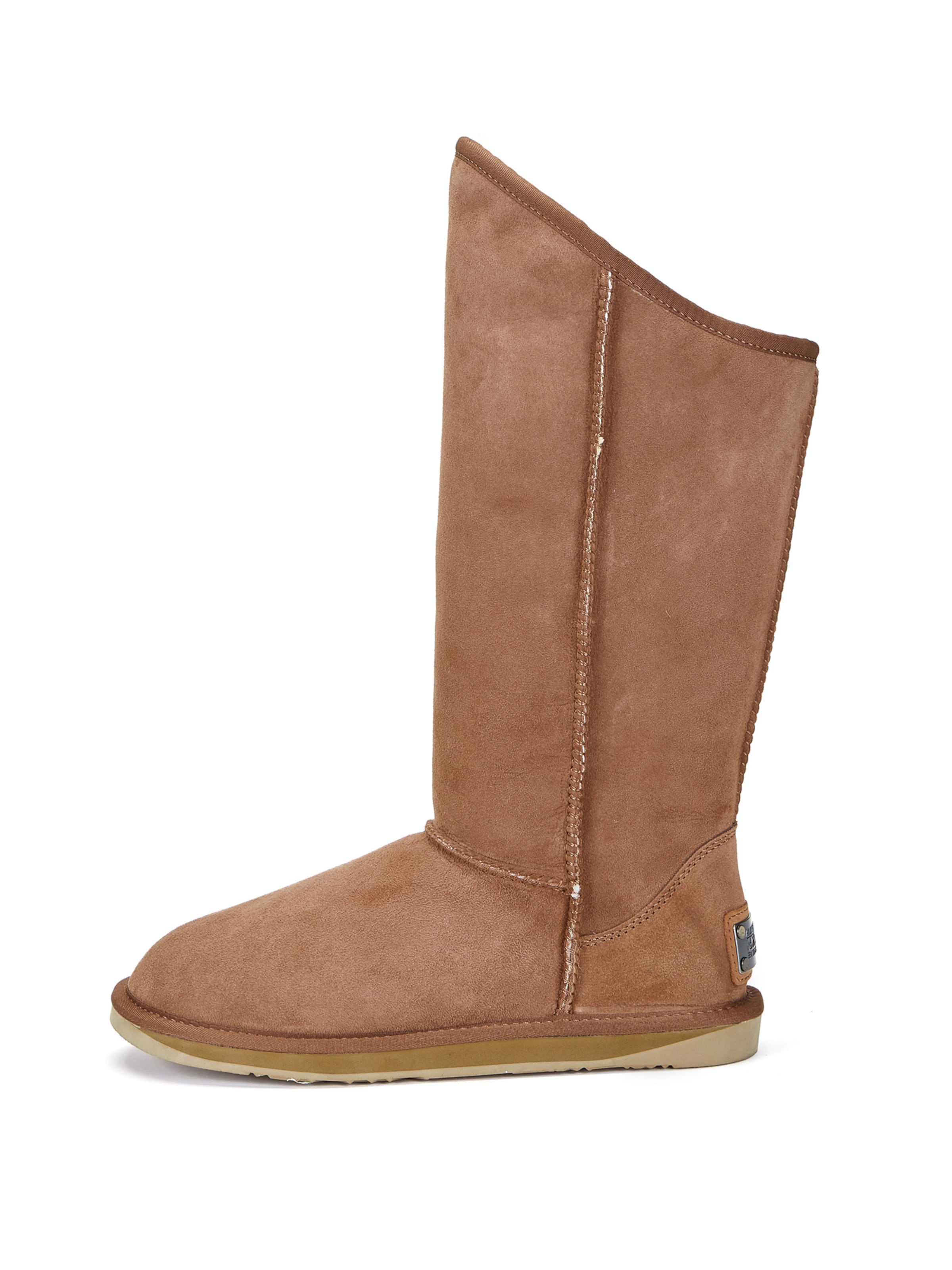 Australia Luxe Collective Kozačky ' COSY TALL ' – hnědá: přední strana