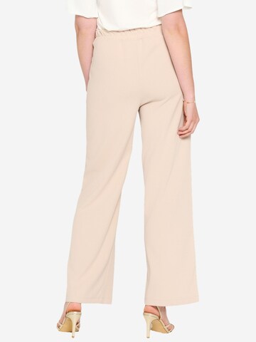 Wide Leg Pantalon à pince LolaLiza en beige