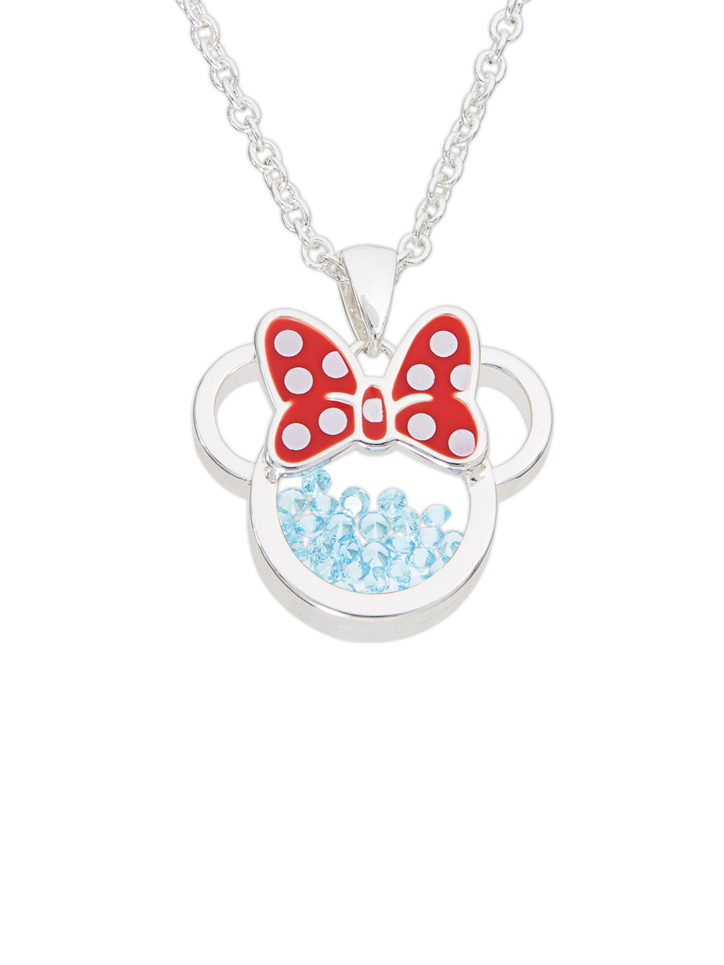 Bijou 'Minnie Mouse Geburtsstein' DISNEY en bleu