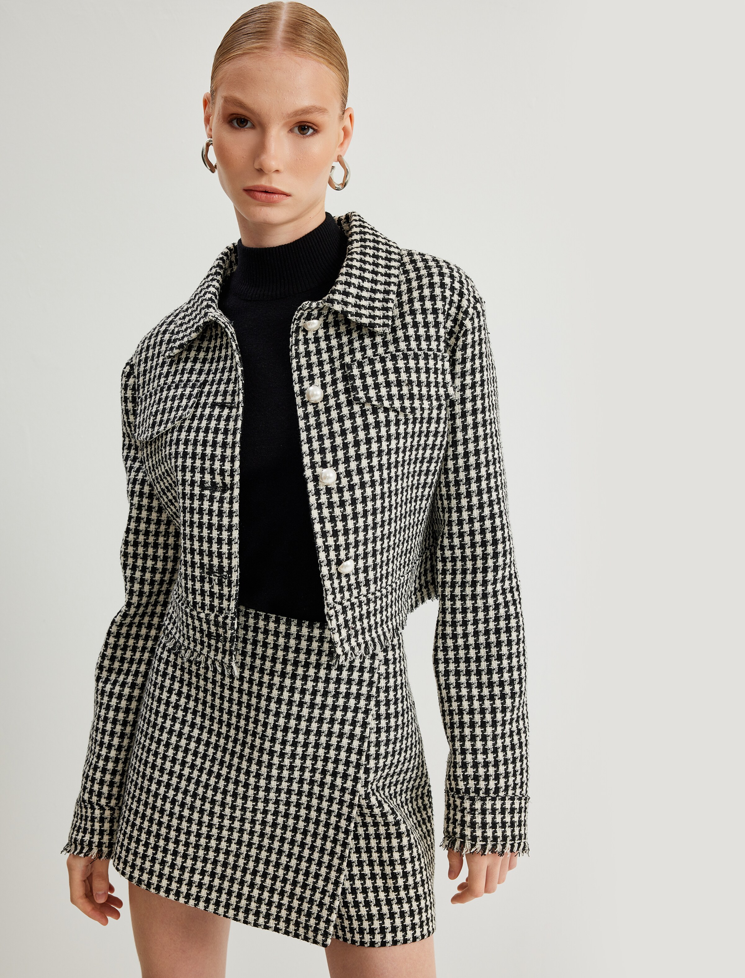 Koton Koton Blazer in Schwarz Auslauf Bekleidung