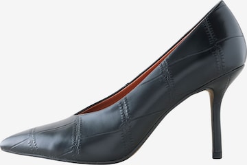 Pumps de la Next pe negru: față