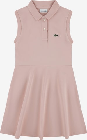 LACOSTE Dress in Pink: front