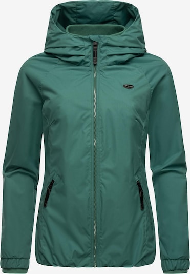 Ragwear Weatherproof jacket 'Dizzie' in Emerald / Black, Item view