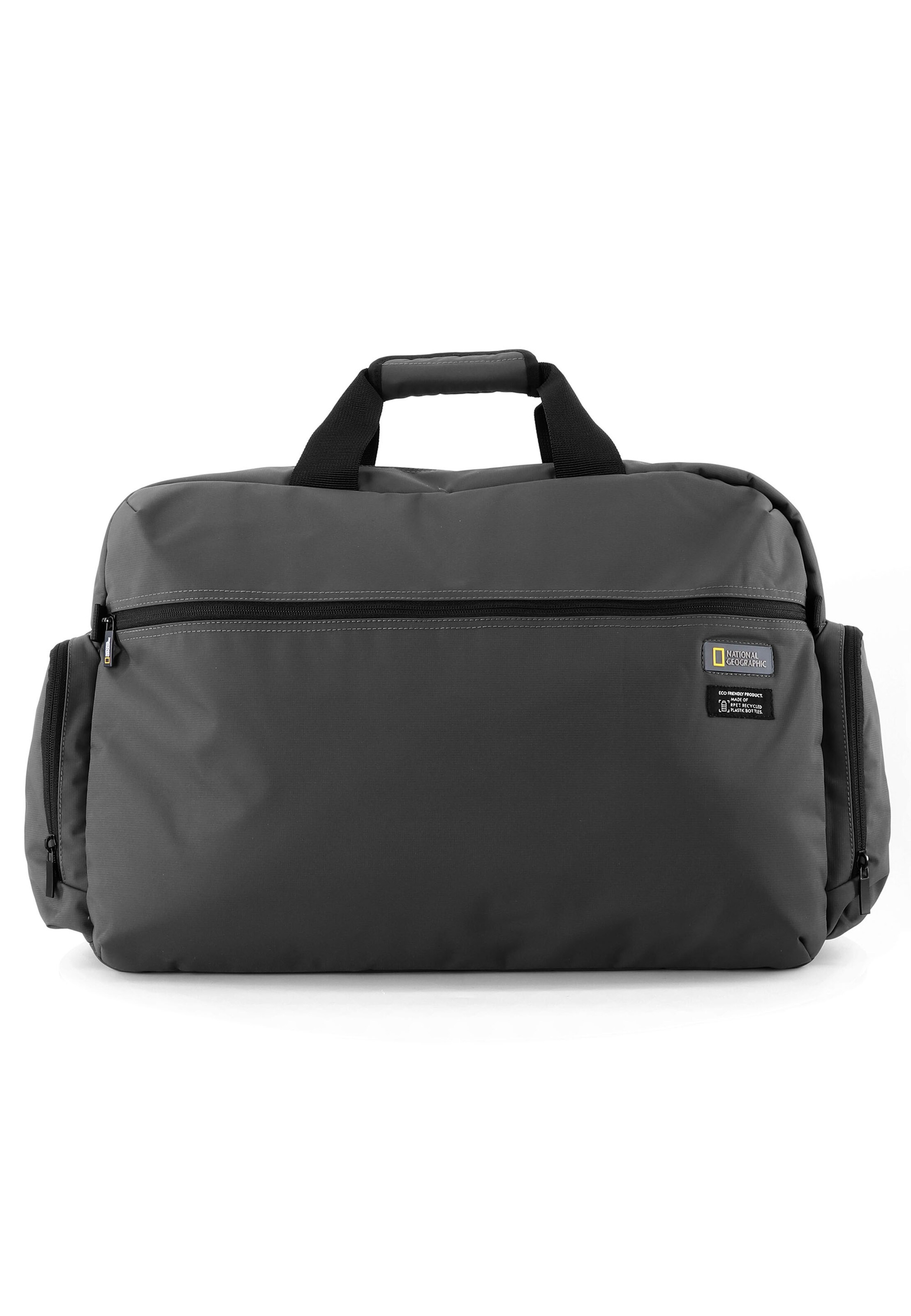 National Geographic Travel Bag 'Mutation' in Black: front