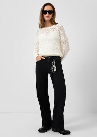 QS - Loosefit Vaquero 'Catie' en negro