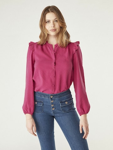 NAF NAF Blouse 'Seraf' in Pink: front