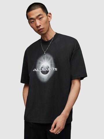 AllSaints - Camisa 'SOLARIS' em preto: frente