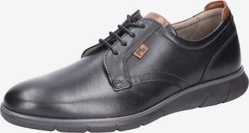Pius Gabor Lace-Up Shoes in Black: front