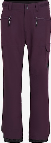 Loosefit Pantaloni per outdoor 'Utility Pro' di O'NEILL in lilla: frontale