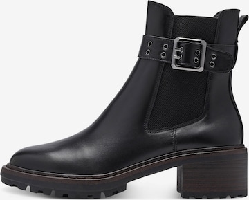 TAMARIS Chelsea boots in Zwart