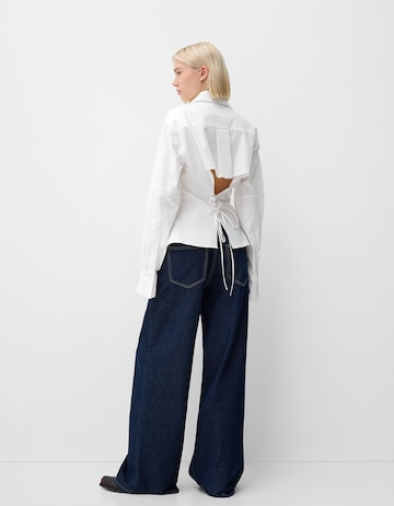 Camicia da donna di Bershka in bianco