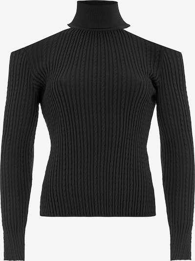 CIPO & BAXX Rollkragenpullover in schwarz, Produktansicht