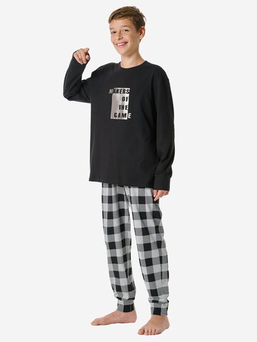 SCHIESSER Pajamas ' Nightwear ' in Black