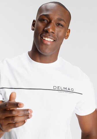 DELMAO Shirt in Weiß