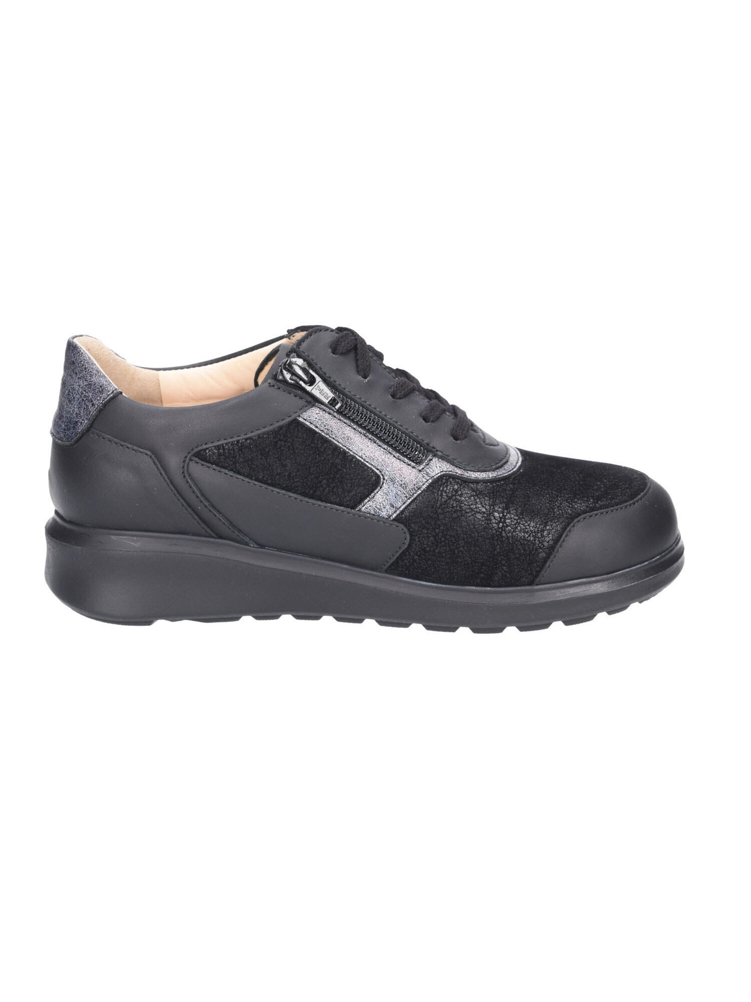 Finn Comfort Sportlicher Schnürschuh 'Arinaga' in Schwarz
