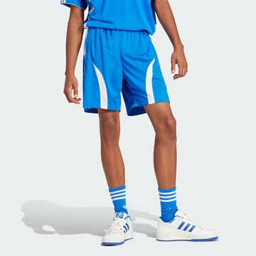 ADIDAS ORIGINALS Regular Trousers 'Adicolor Teamgeist' in Blue: front