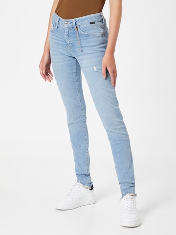 Mavi Skinny Jeans 'Adriana' in Blauw: voorkant