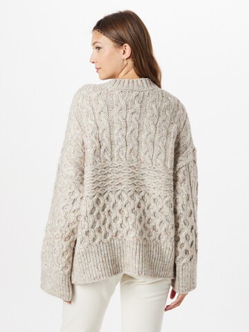 River Island Knit cardigan in Beige