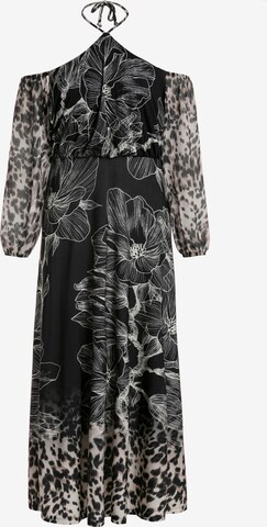 Robe d’été Ulla Popken en noir : devant