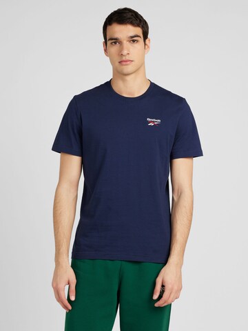 Reebok Shirt 'IDENTITY' in Blue: front