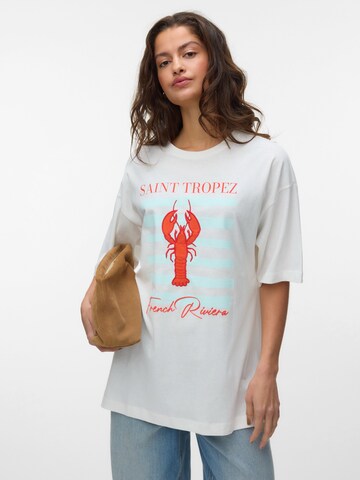 VERO MODA Shirt 'VMTAZ HAILEY' in White: front