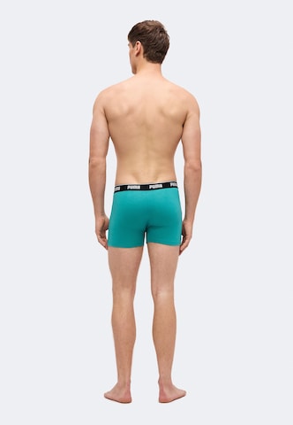 PUMA - Boxers 'EVERYDAY' em azul: atrás
