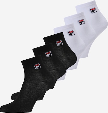Chaussettes FILA en noir : devant