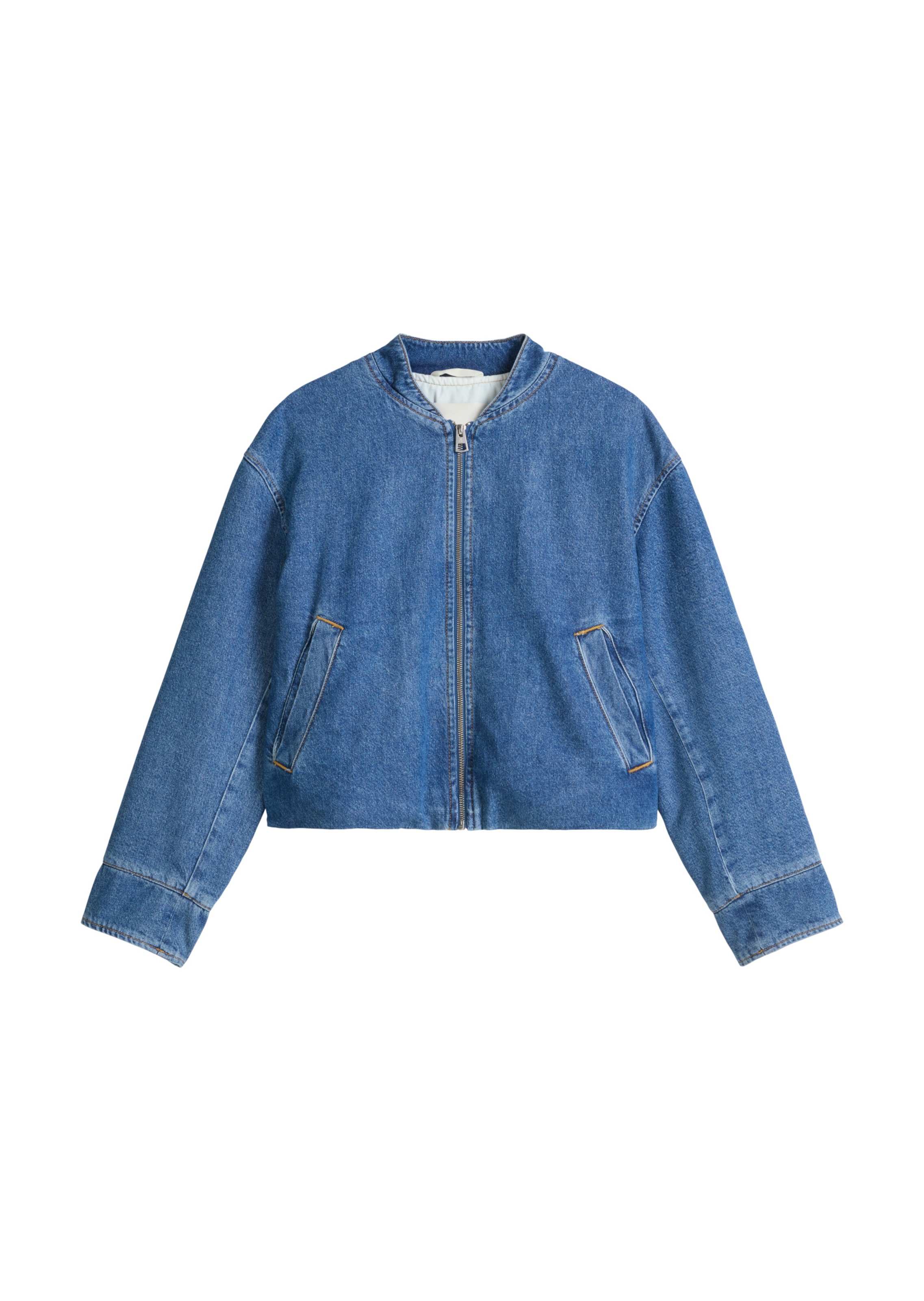 Veste mi-saison Marc O'Polo en bleu : devant