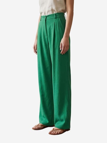 Pantalon à pince 'Hose' My fashion en vert : devant