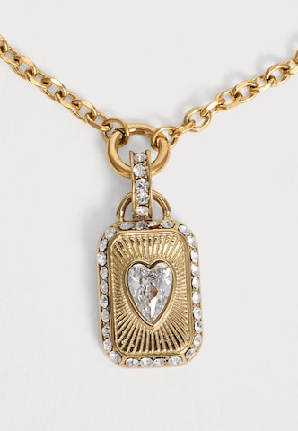 GUESS - Pulsera 'CRYSTAL LOVE' en oro