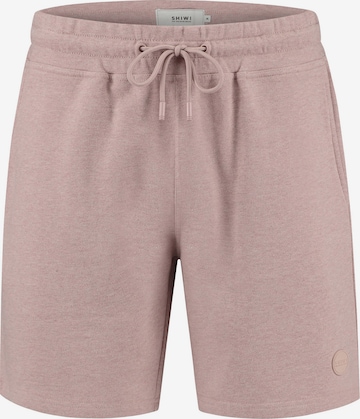 Regular Pantalon Shiwi en rose : devant