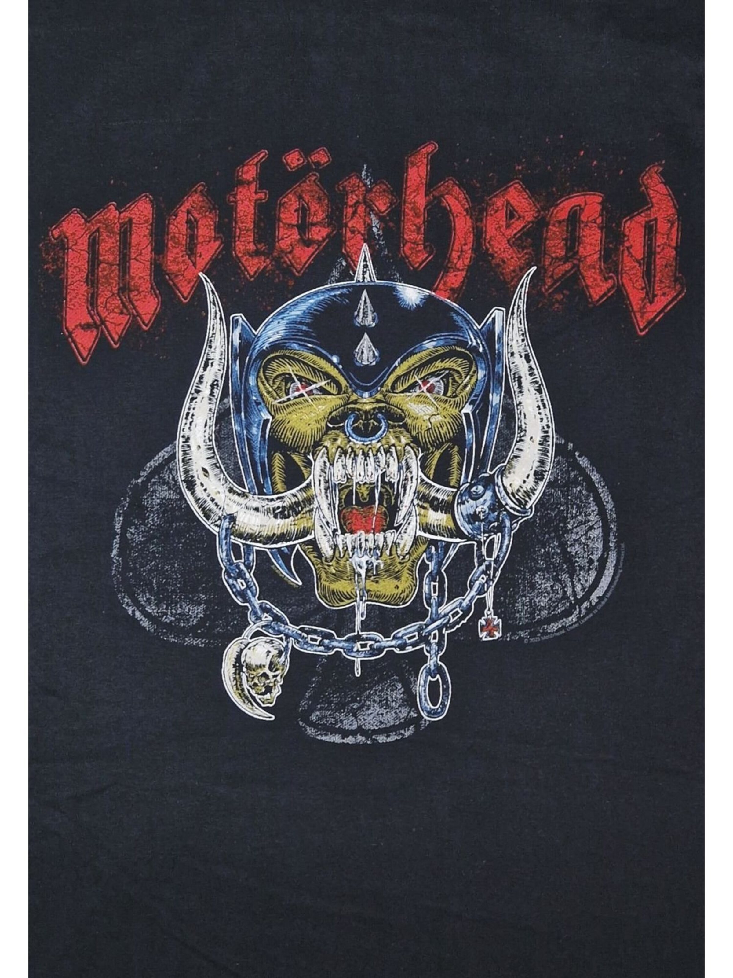 Motörhead - Camiseta 'Motörhead Colouretched Iron Dog T-Shirt' en negro