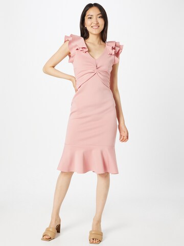 Lipsy Cocktail Dress in Pink