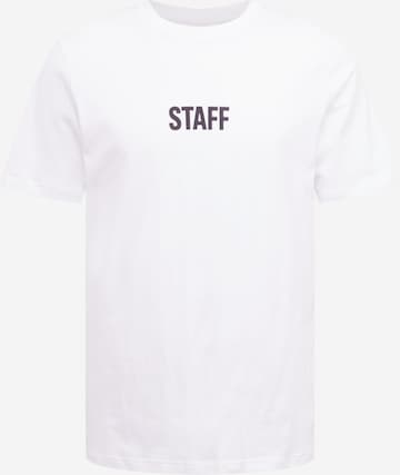 ADIDAS GOLF Funksjonsskjorte i hvit: forside