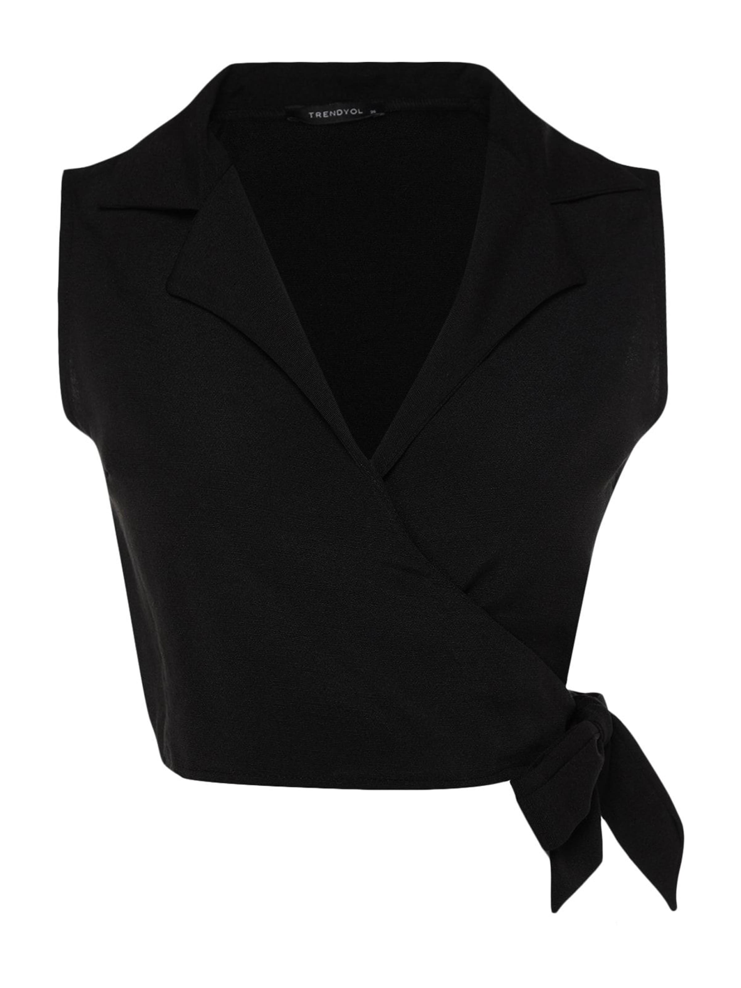 Trendyol Блузка в Черный: спереди