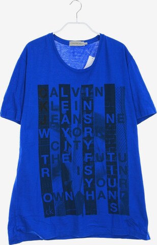 Calvin Klein Jeans Shirt in XL in Blue: front