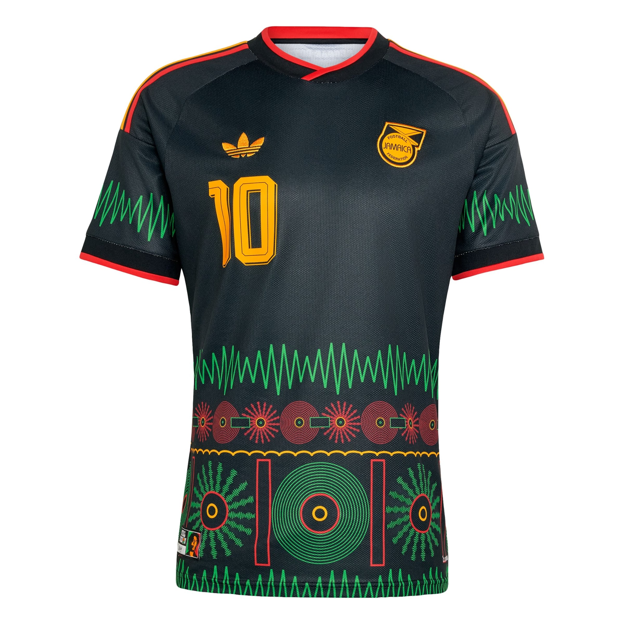 ADIDAS PERFORMANCE Tricot 'Jamaika 26 x Bob Marley' in de kleur Geel / Groen / Rood / Zwart, Productweergave