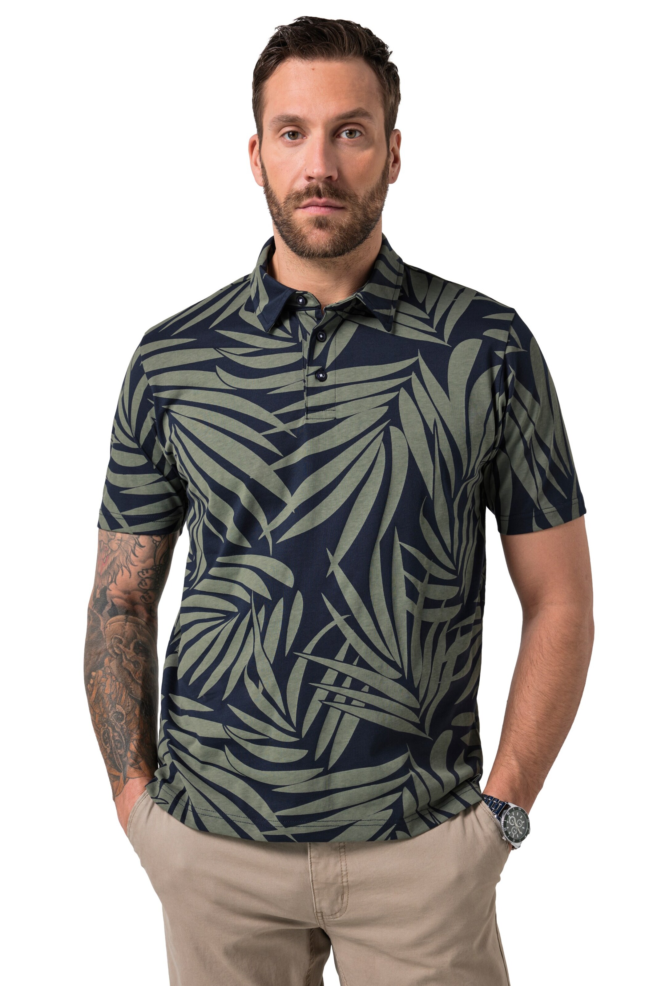 JP1880 Shirt in Blue: front