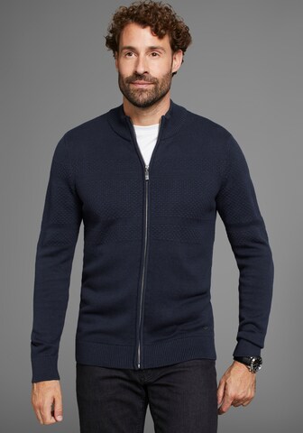H.I.S EM Strickjacke in Blau