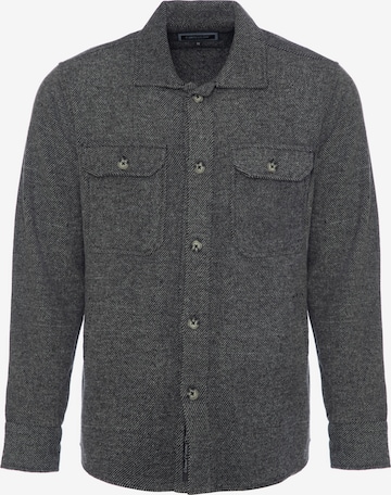 CARISMA Button Up Shirt in Grey: front