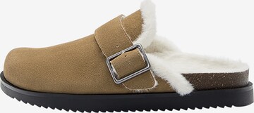 Pull&Bear Slipper in Brown