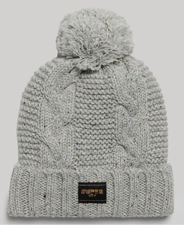 Superdry Beanie in Grey: front