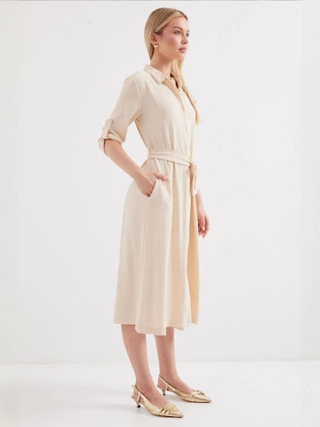 Bigdart - Vestido 'Midi' em bege