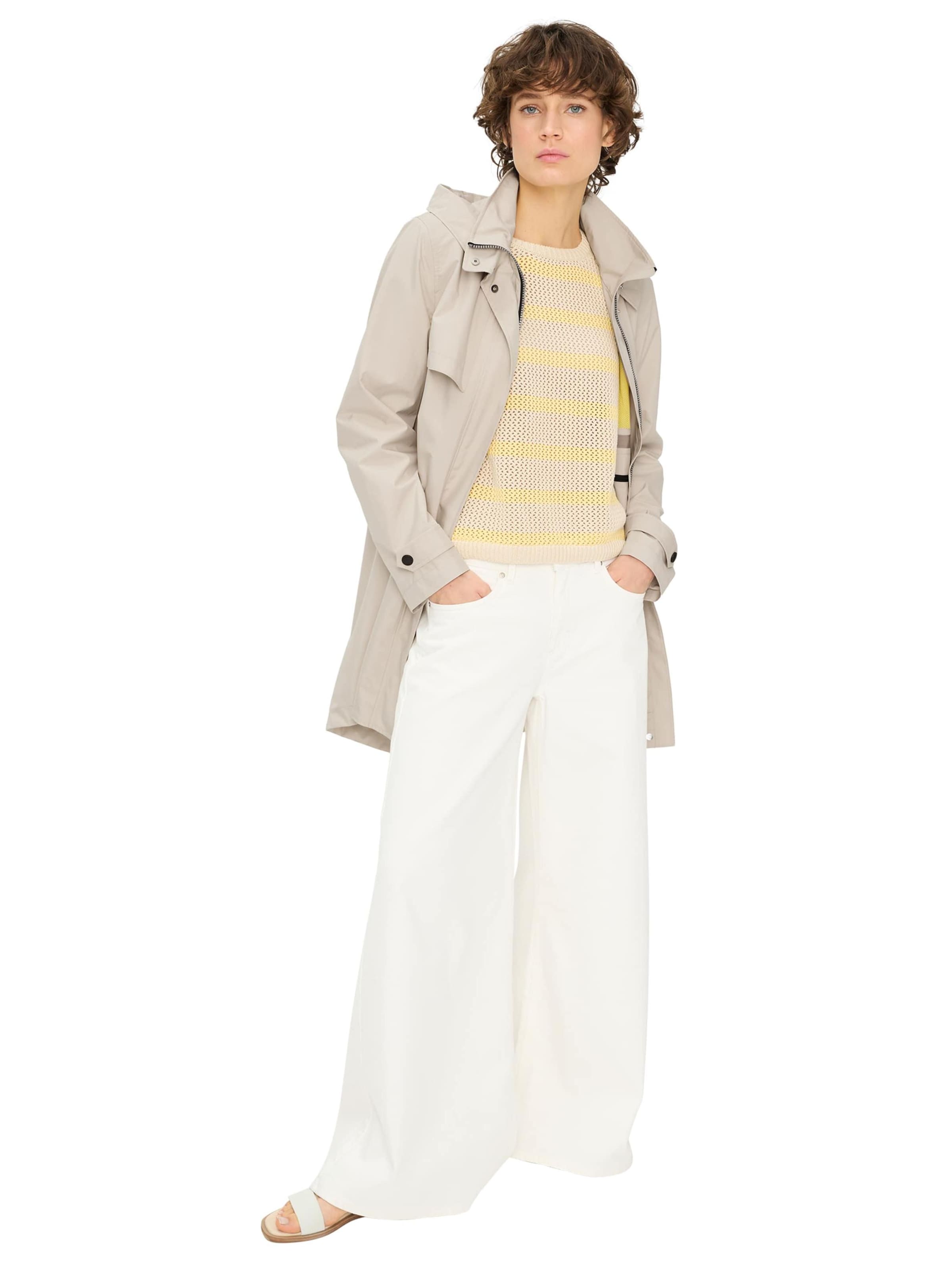 Fuchs Schmitt Between-Seasons Coat in Beige